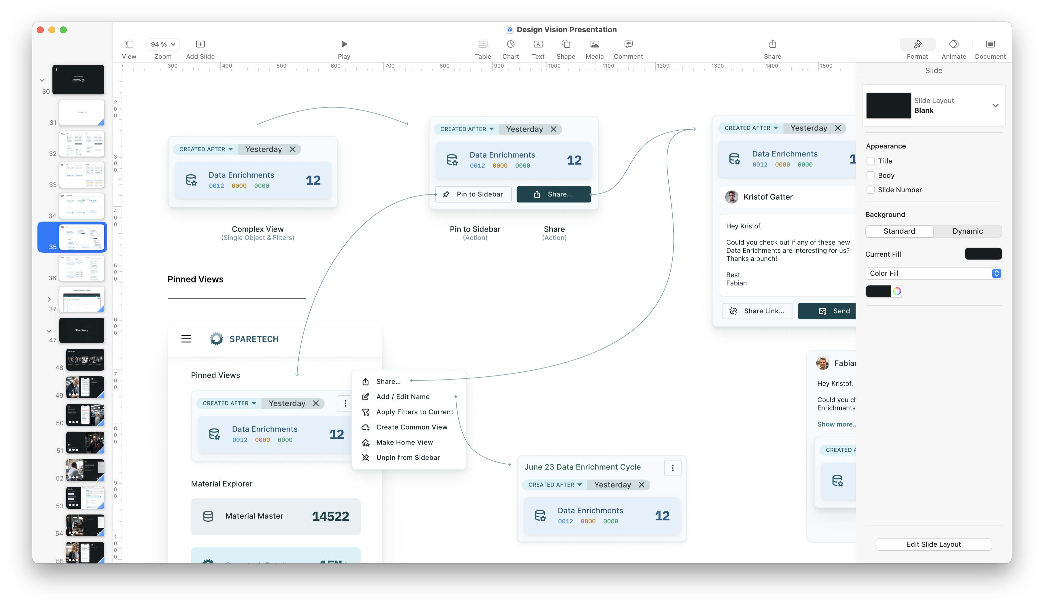 Sparetech UI in Figma